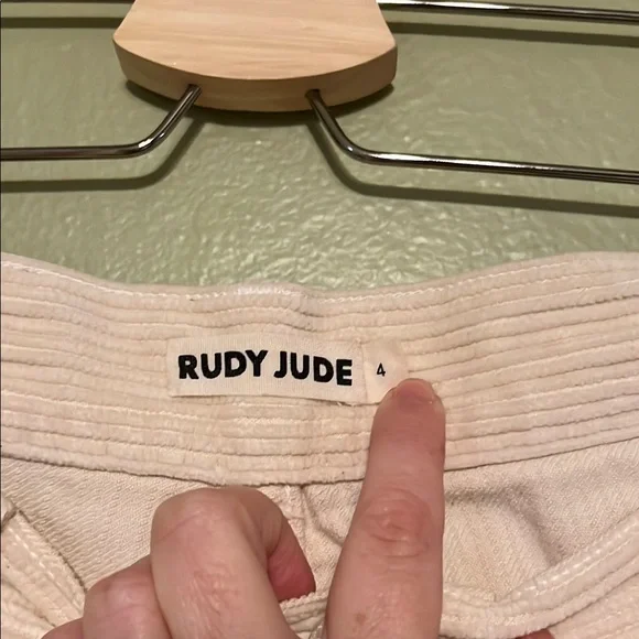 Rudy Jude Cream Corduroy Pants - Picture 2 of 7